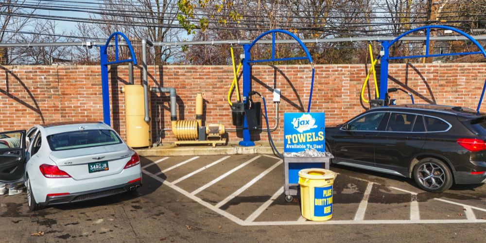 Jax Car Wash West Bloomfield self serve vacuum stations