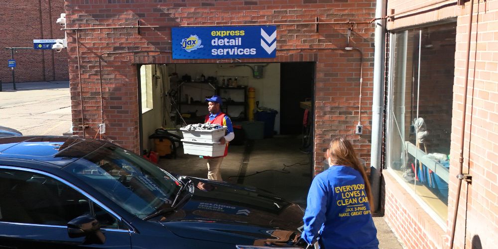 Jax Car Wash Birmingham express detail service exterior bay