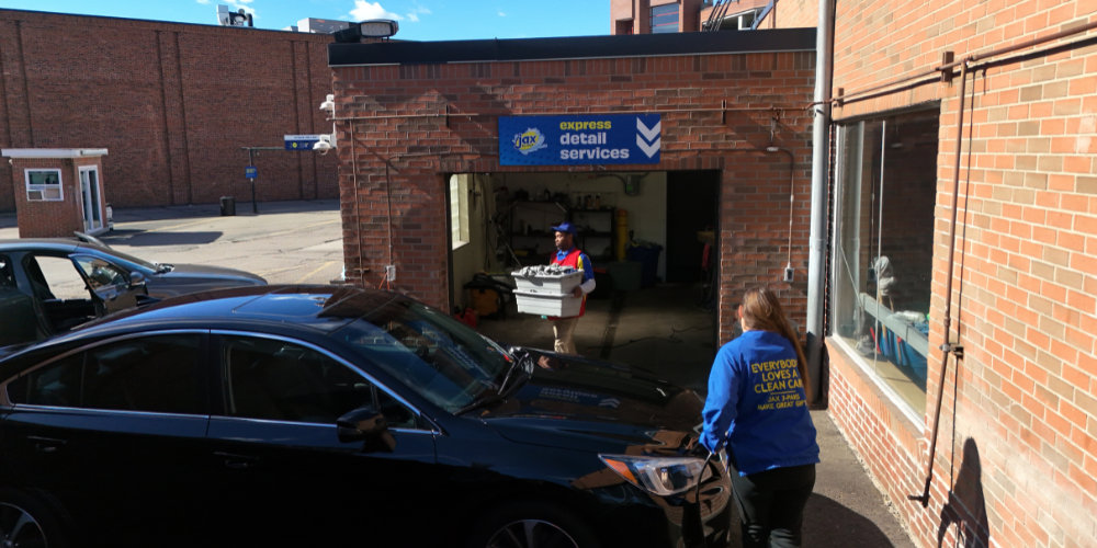 Jax Car Wash Birmingham express interior detailing service