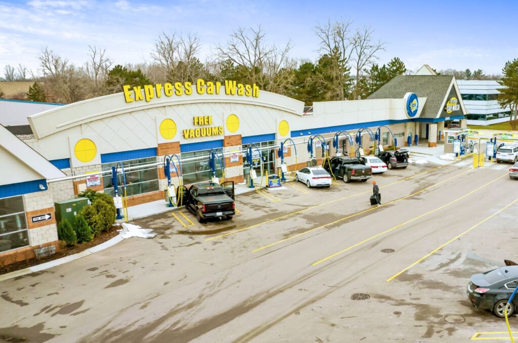 Clinton Township Jax Kar Wash express exterior