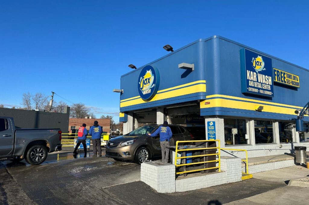 Jax Kar Wash Royal Oak exterior full service wash
