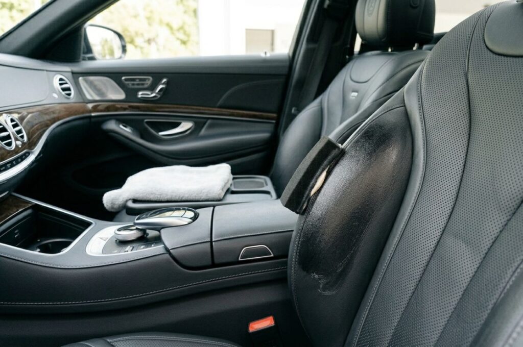 High-end leather car seat