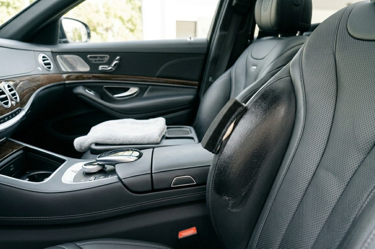 High-end leather car seat